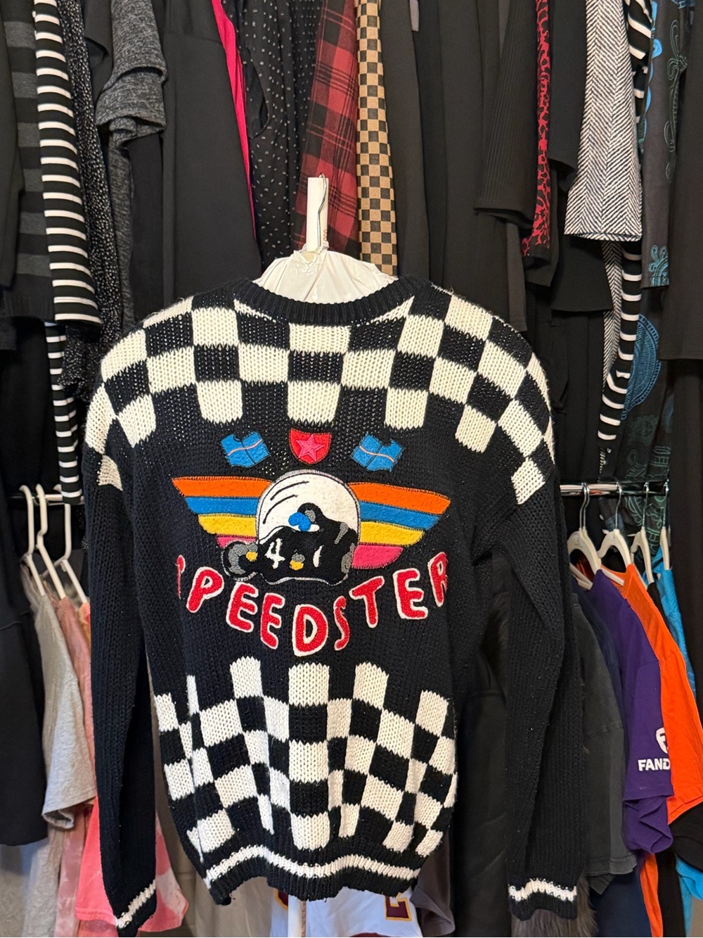 1980s Gitano "Speedster" racing sweater